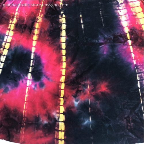 Hot Wholesale Tie Dyed Rayon Stickning